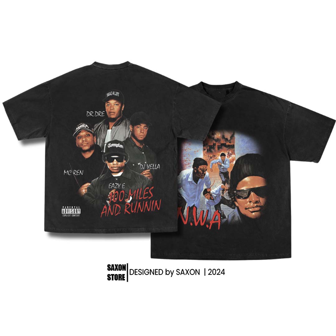 100 MILES AND RUNNIN' TEE