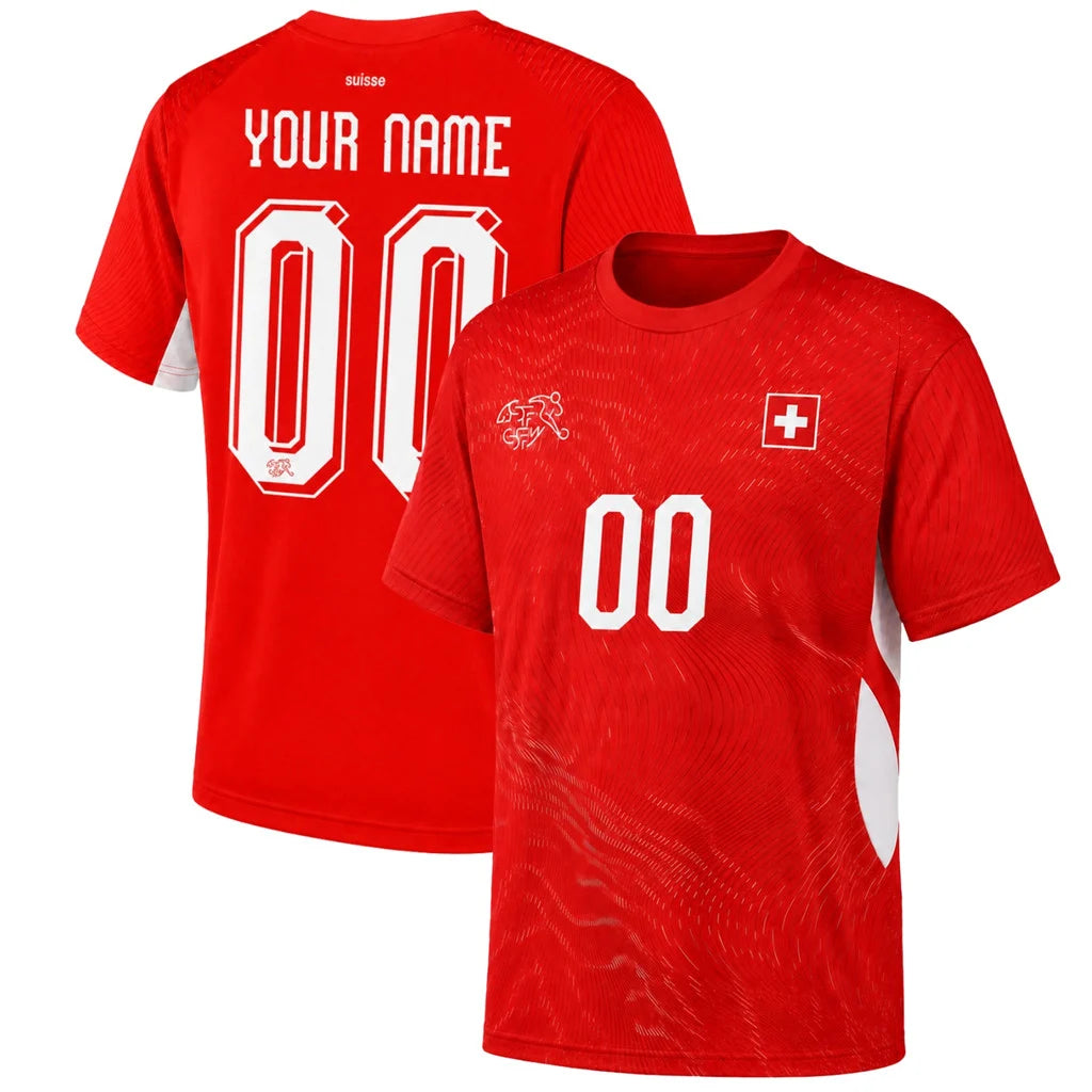 Switzerland Home Soccer Jersey World Cup 2026