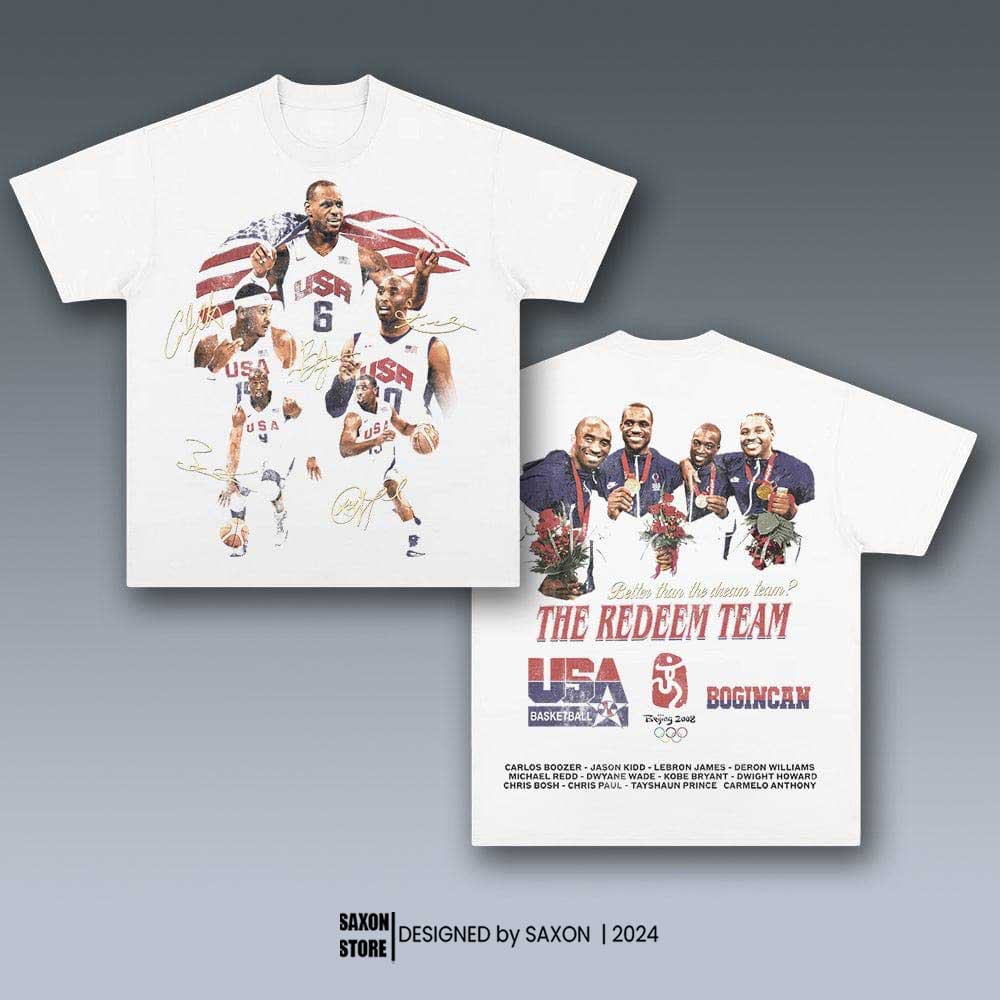 2008 USA BASKETBALL TEAM 7.16 GRAPHIC TEE