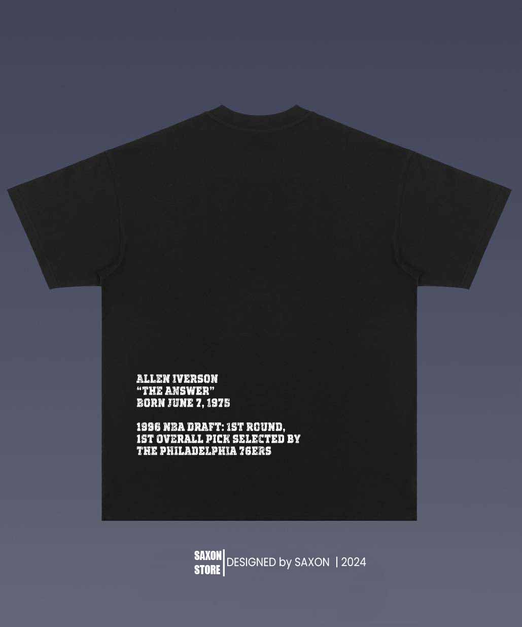 ALLEN IVERSON MVP TEE 5.49 BIG FACE GRAPHIC TEE