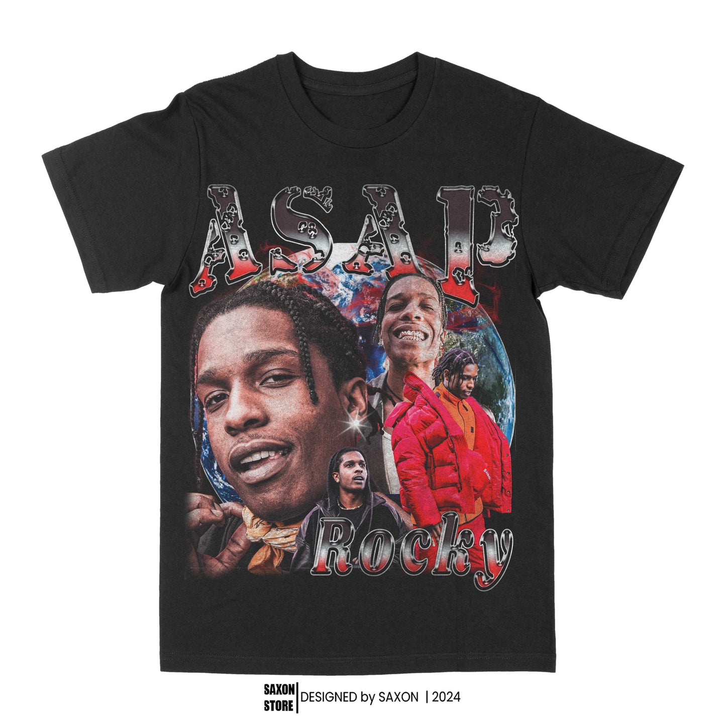 A$AP Rocky World Graphic Tee