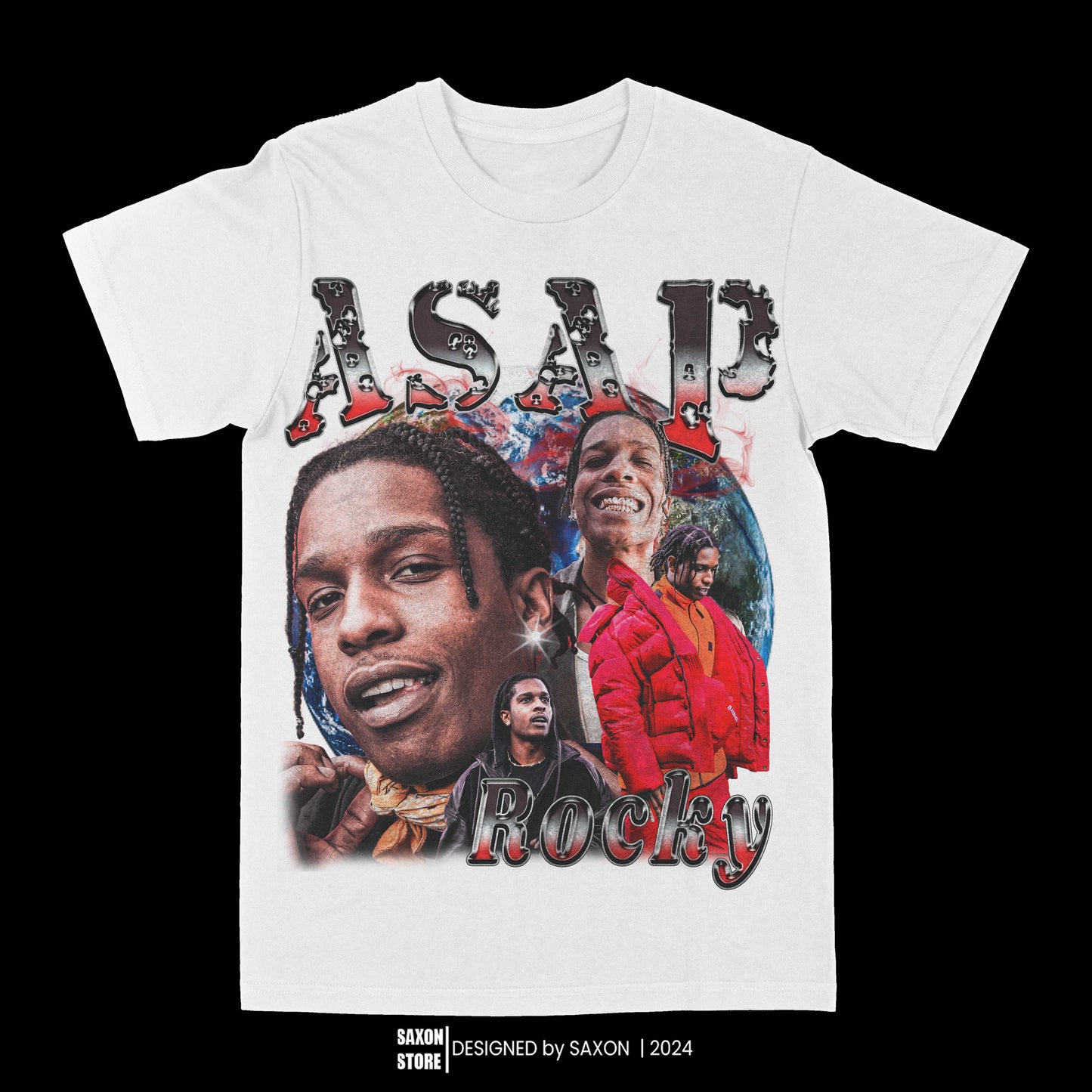 A$AP Rocky World Graphic Tee
