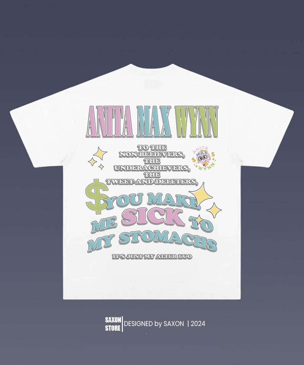 Aubrey Drake Graham 8.7 BIG FACE GRAPHIC TEE