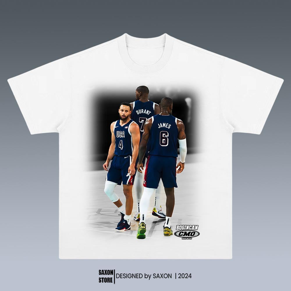 CURRY- JAMES- DURANT 8.31 GRAPHIC TEE