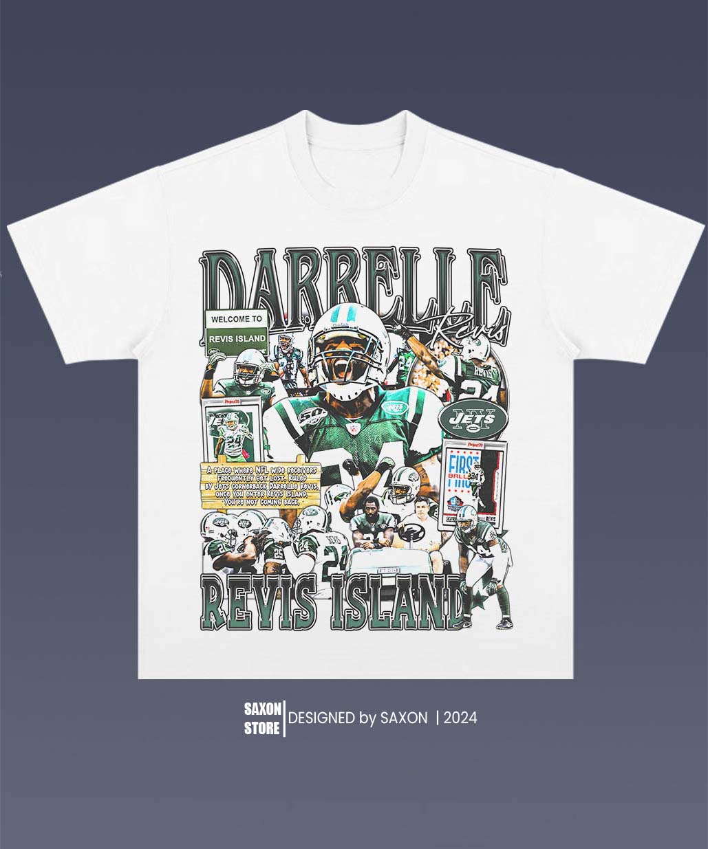 DARRELLE REVIS 1.0 TEE - AMERICAN FOOTBALL GRAPHIC TEE