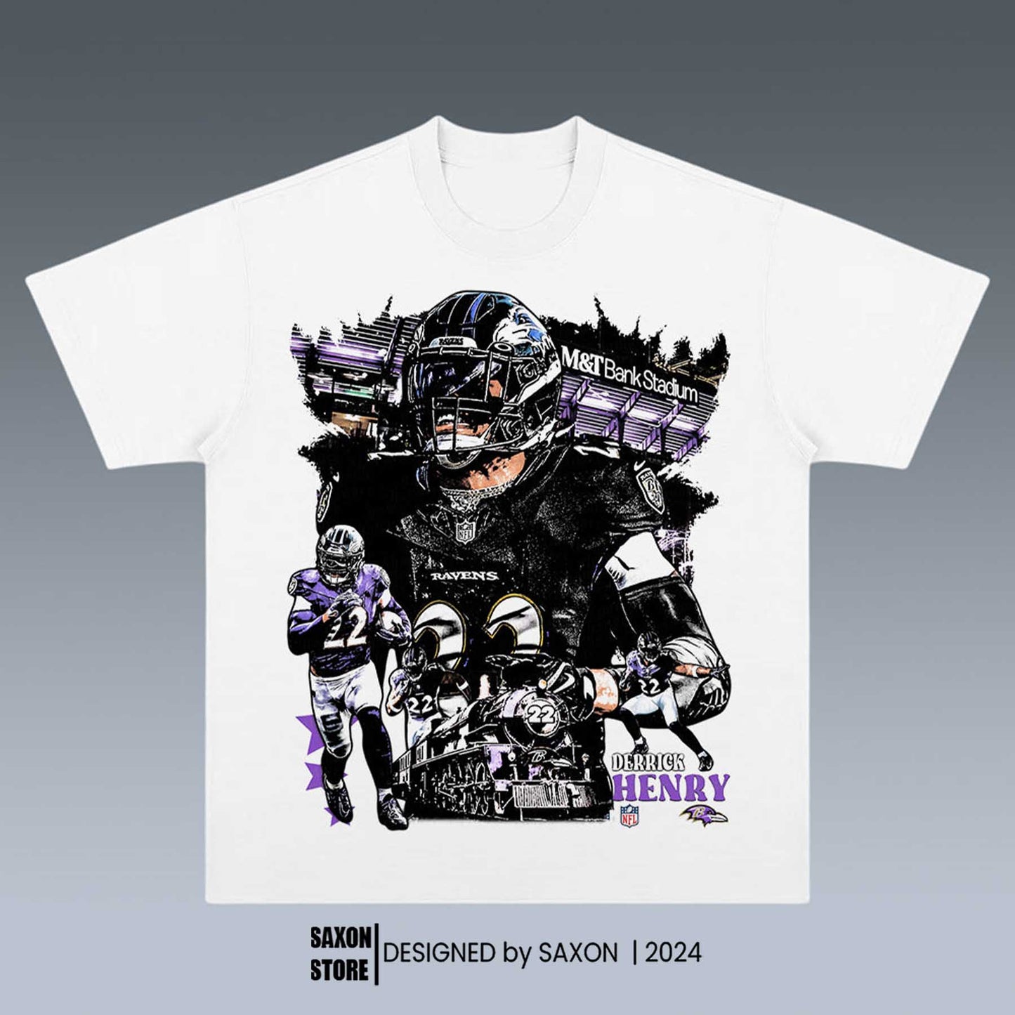 DERRICK HENRY - RAVENS 9.28 GRAPHIC TEE