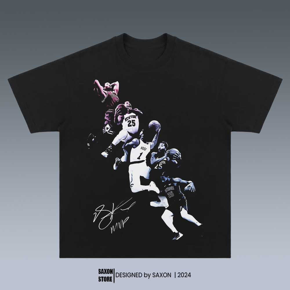 DERRICK ROSE 9.27-4 GRAPHIC TEE