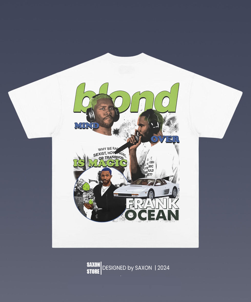 FRANK OCEAN 1.42 BIG FACE GRAPHIC TEE