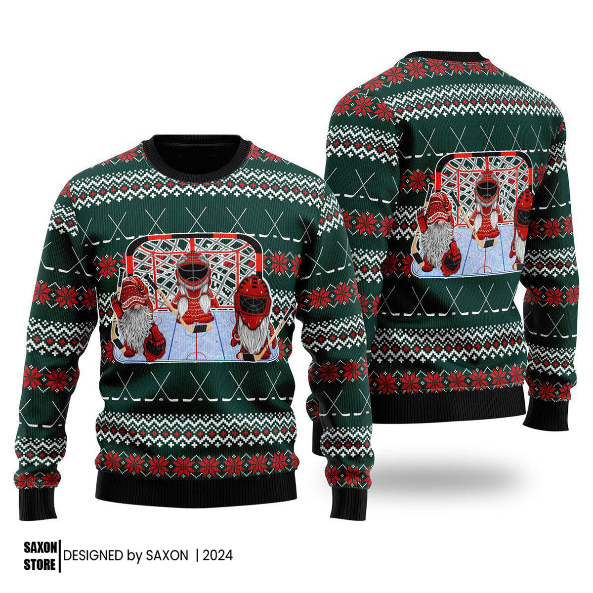 Hockey Gomies Ugly Christmas Sweater