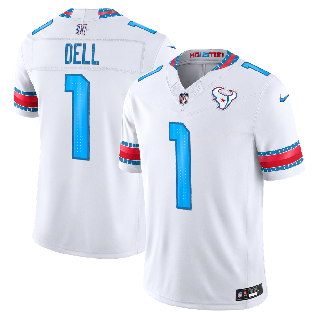 Houston Texans 2026 Rivalries Collection Stitched Limited Jersey - White