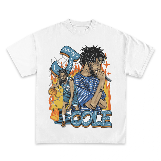 J. Cole "Fire" Graphic Tee