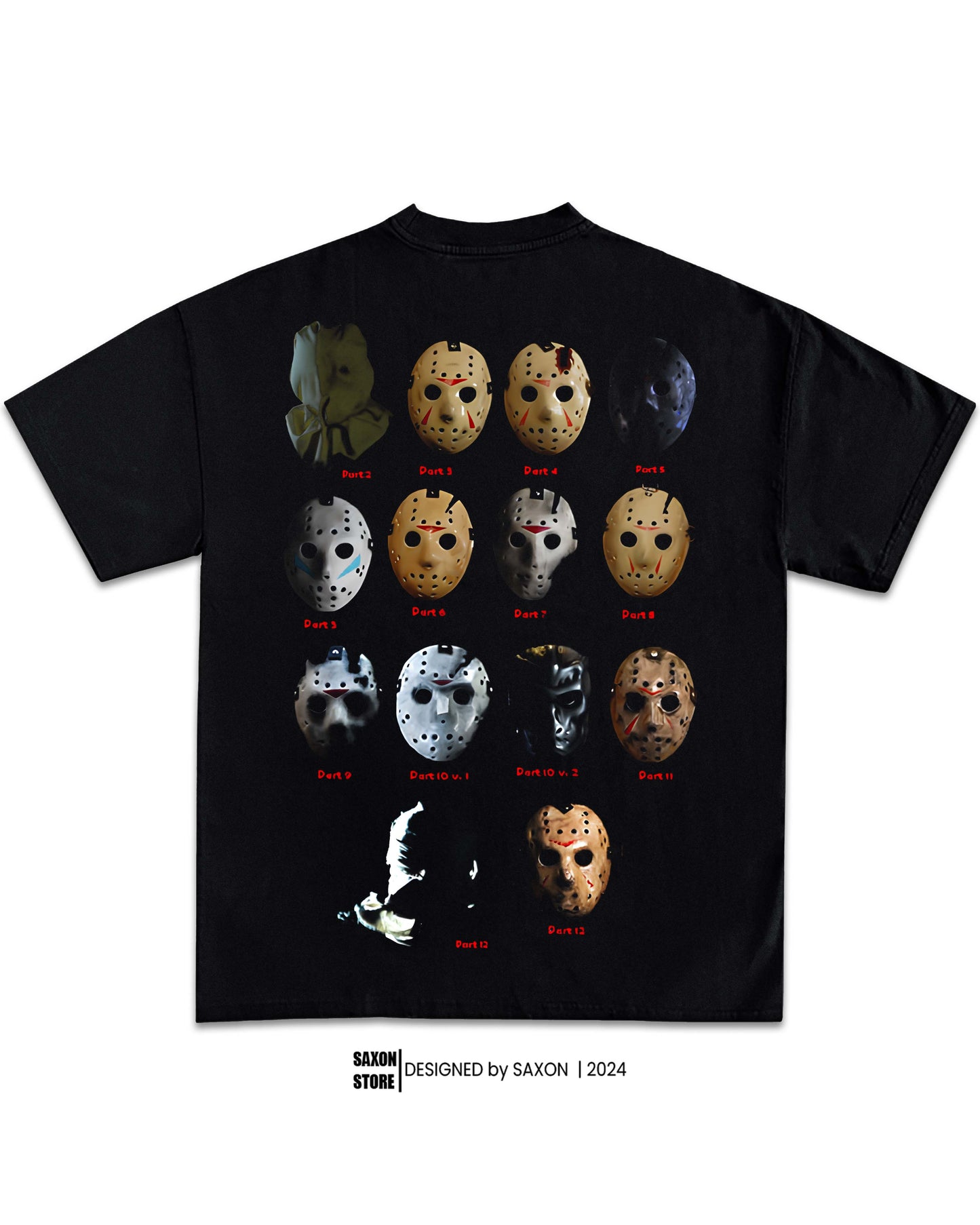 Jason Voorhees 1.0 BIG FACE GRAPHIC TEE