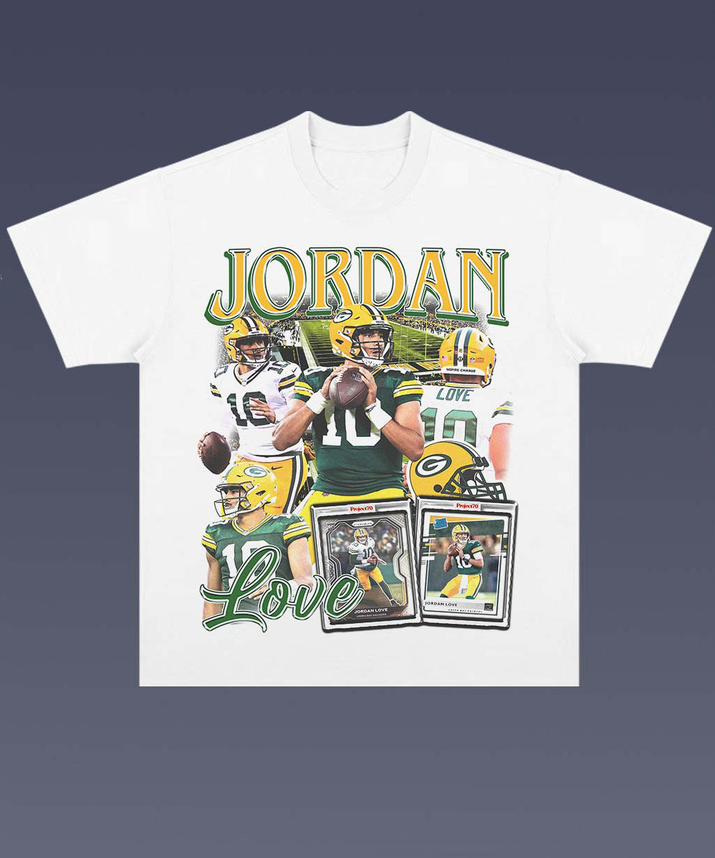 Jordan Love 1.0 TEE - AMERICAN FOOTBALL GRAPHIC TEE