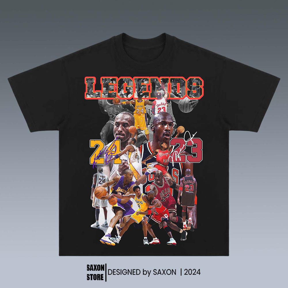 KOBE& MICHAEL JORDAN 2 GRAPHIC TEE