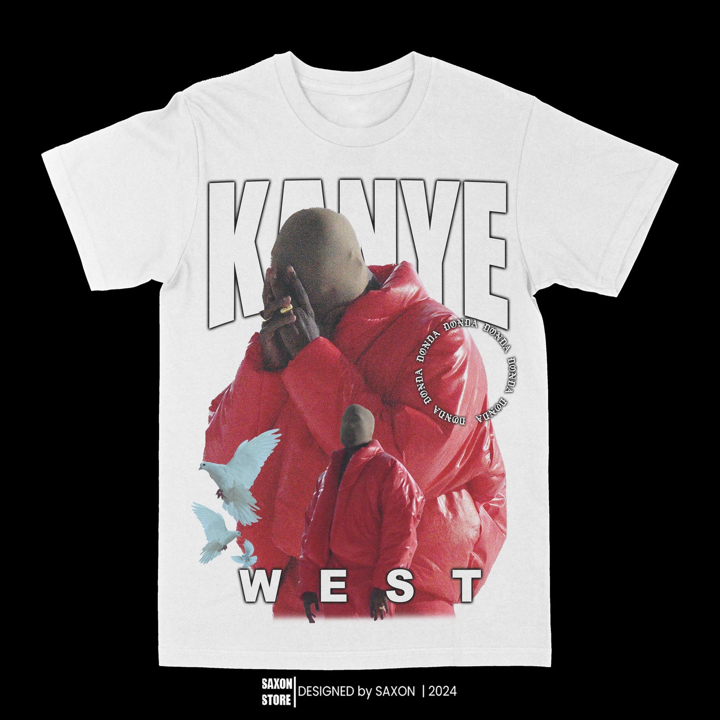 Kanye West "Donda Doves" Graphic Tee