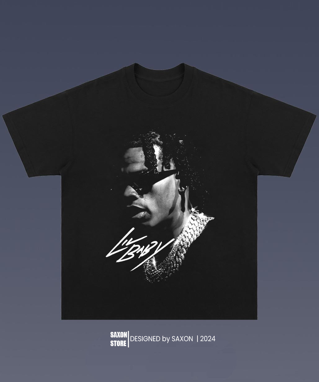 LIL BABY 2.11 BIG FACE GRAPHIC TEE