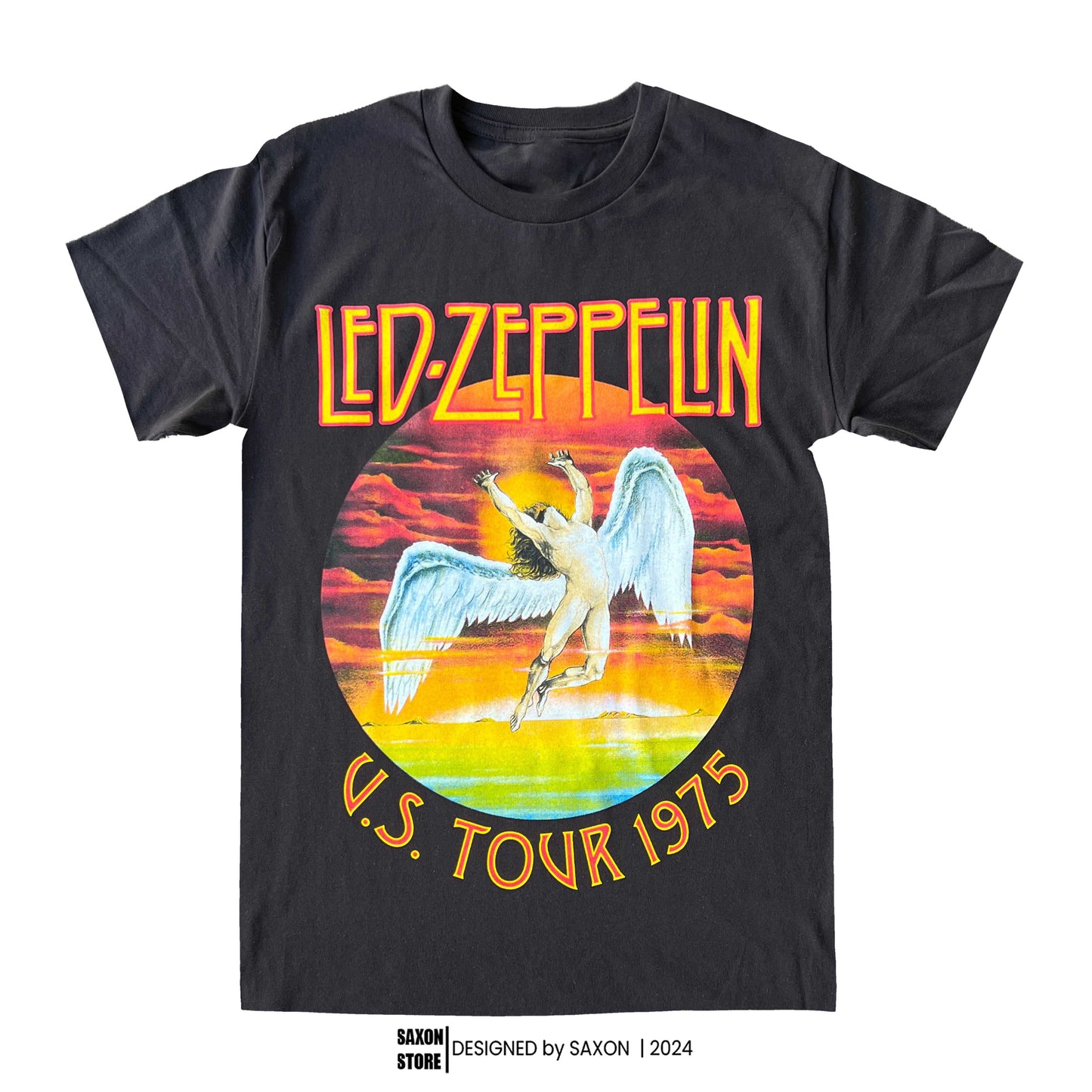 Led Zeppelin Tour 1975 Graphic Tee