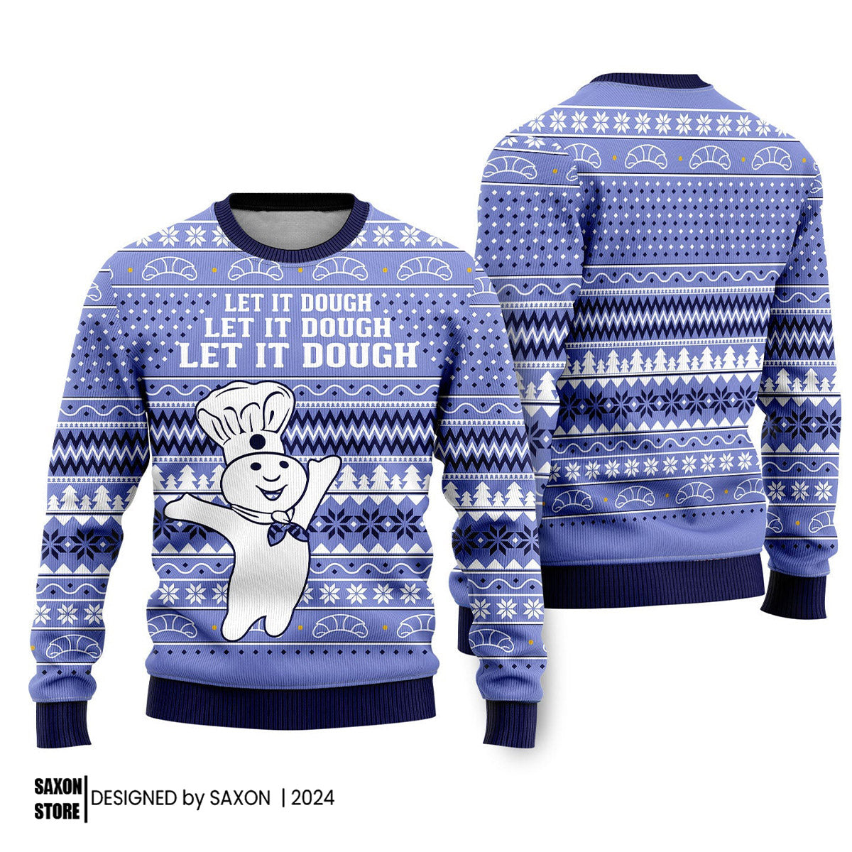 Let It Dough Ugly Christmas Sweater