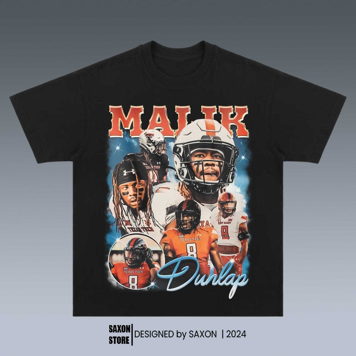 MALIK DUNLAP GRAPHIC TEE