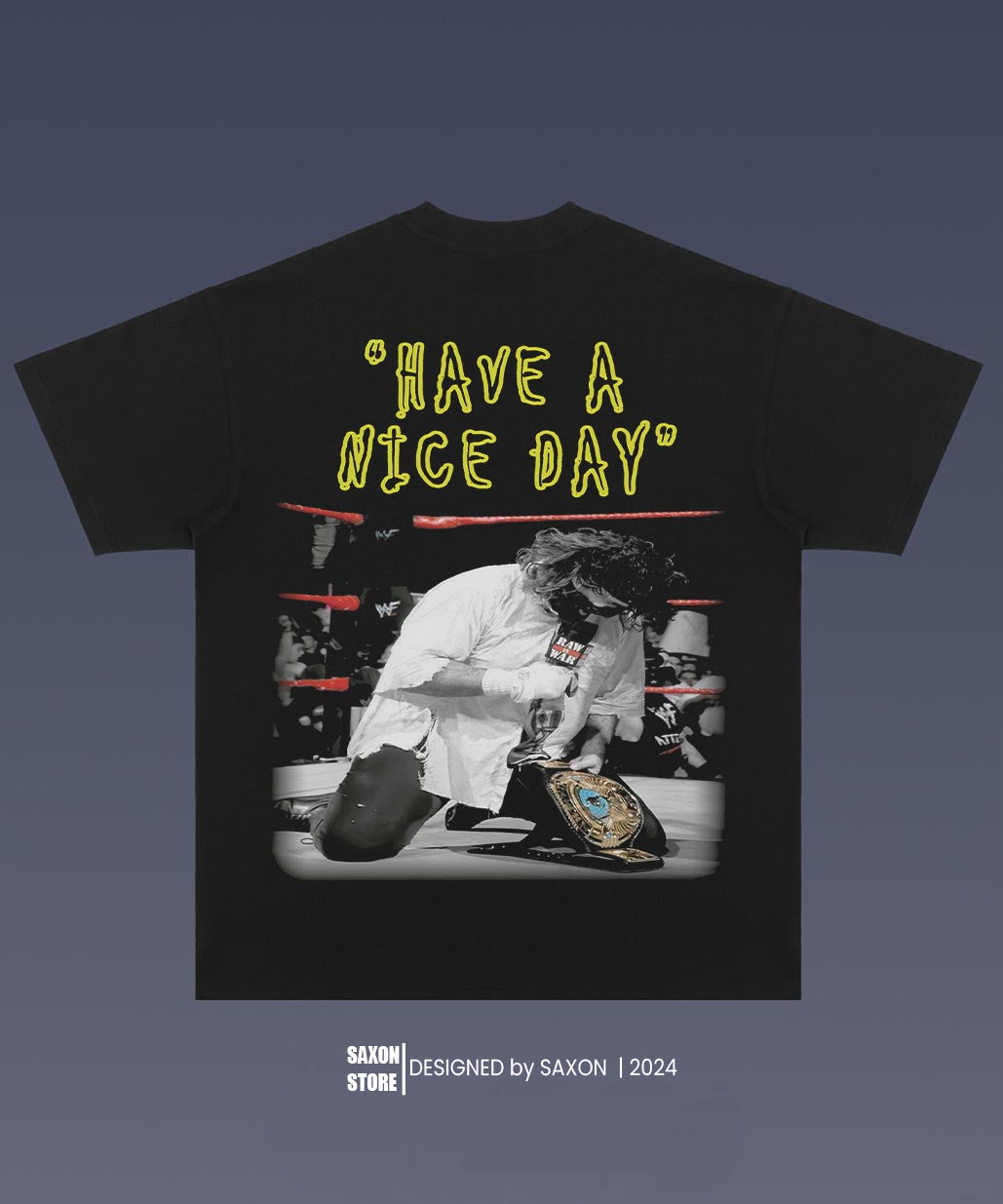 MANKIND 1.3 BIG FACE GRAPHIC TEE