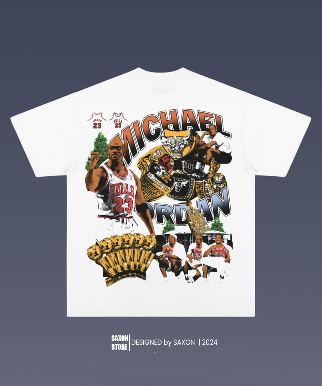 MICHAEL JORDAN 11.59 BIG FACE GRAPHIC TEE