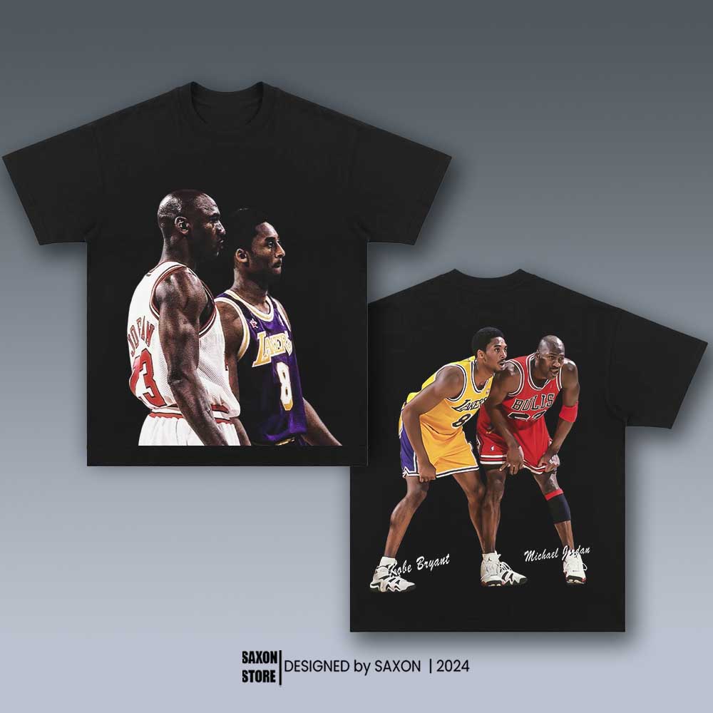 MICHAEL JORDAN AND KOBE 10.11 GRAPHIC TEE