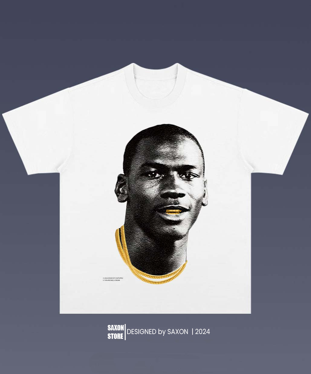 MICHAEL JORDAN 12.43 BIG FACE GRAPHIC TEE