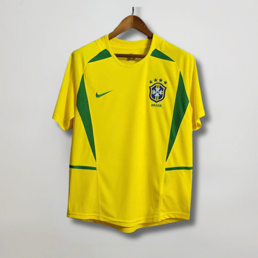 Ronaldinho Brazil Home Jersey 2002