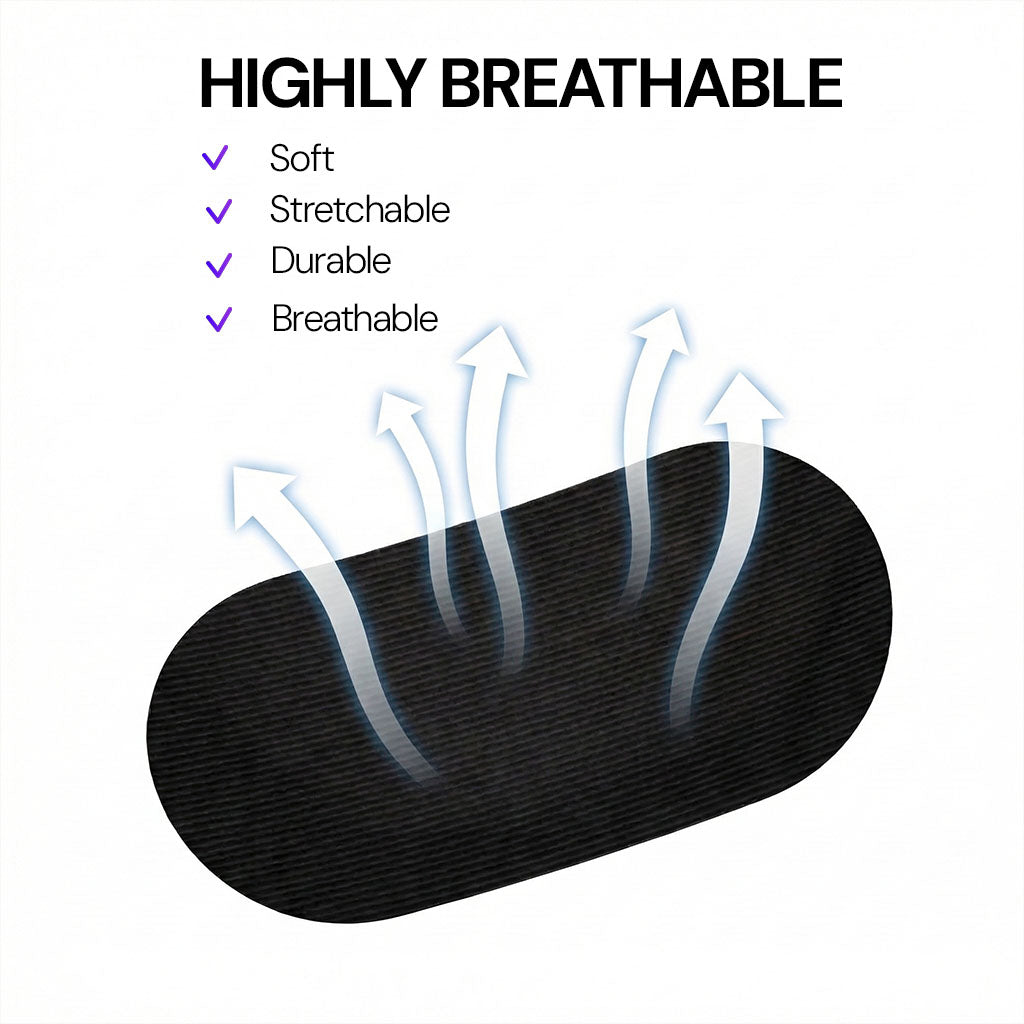 Saxon Anti-Snoring Mouth Tape for Sleep - Hypoallergenic Sleep Strips for Nose Breathing, 30 Count
