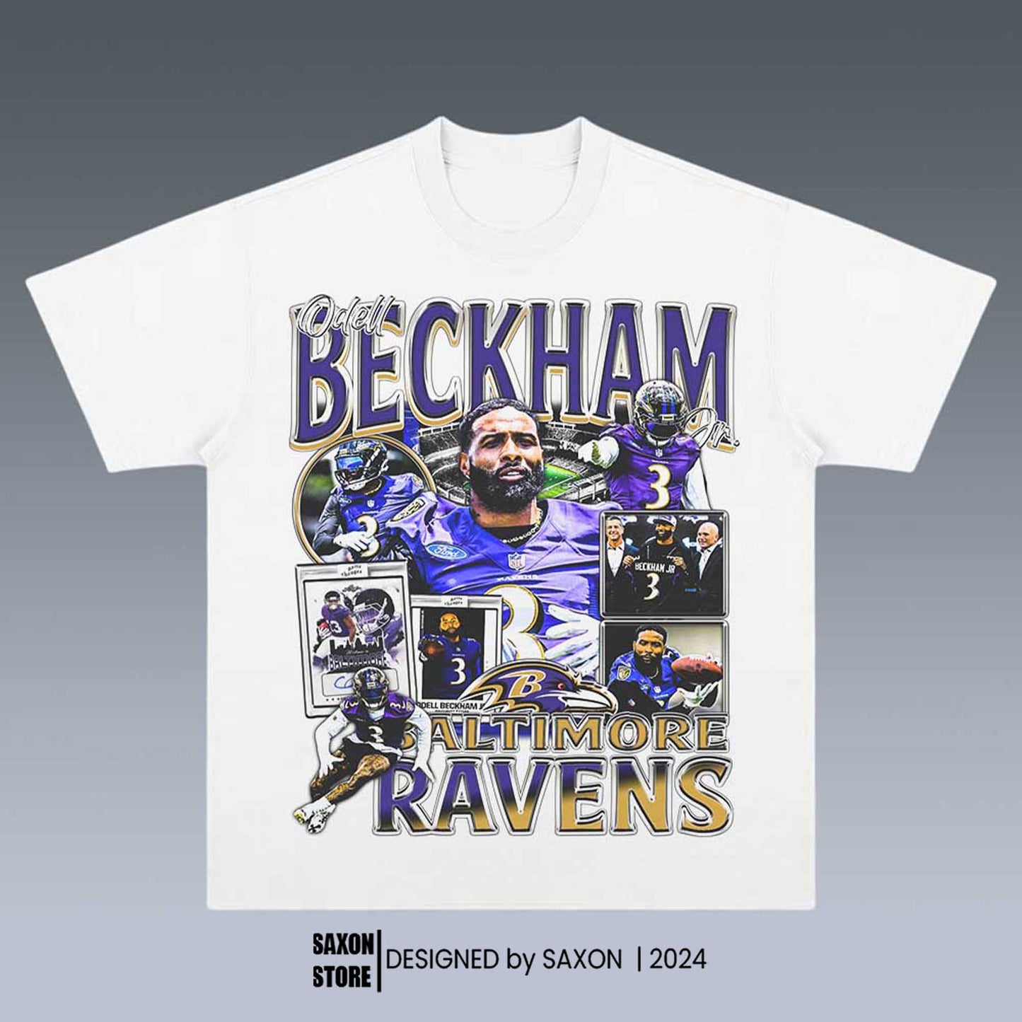 ODELL BECKHAM JR - RAVENS 9.28 GRAPHIC TEE