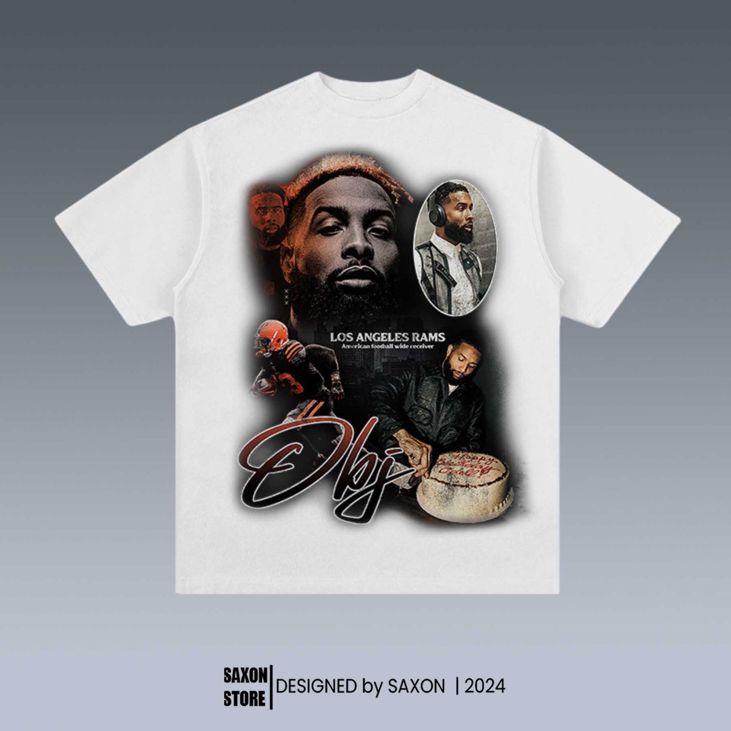ODELL BECKHAM JR GRAPHIC TEE