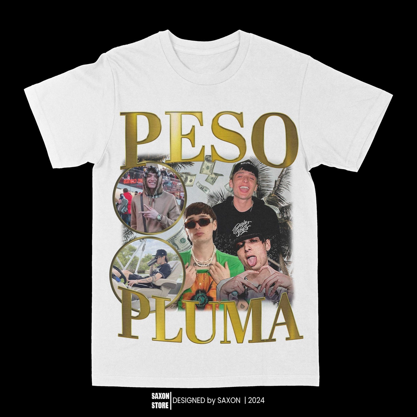 Peso Pluma Gold Graphic Tee