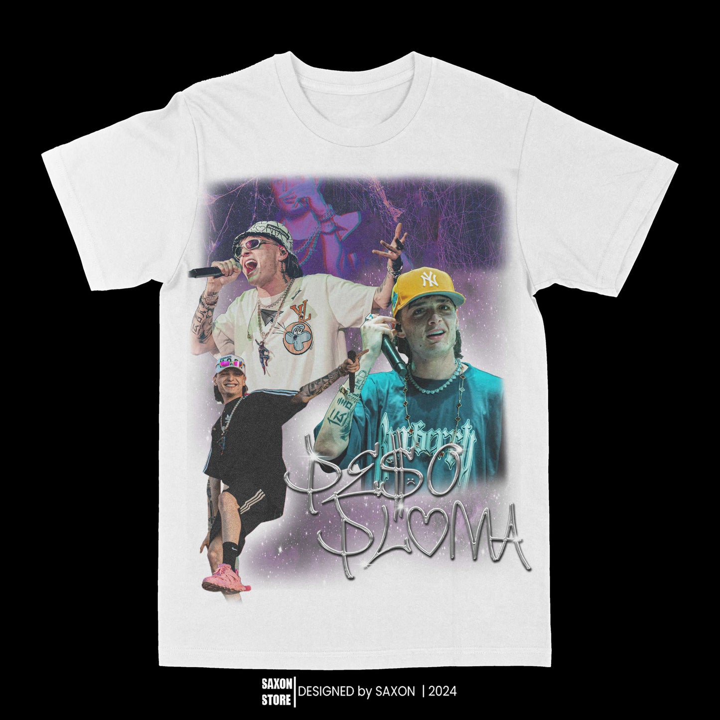 Peso Pluma "Mic'd Up" Graphic Tee