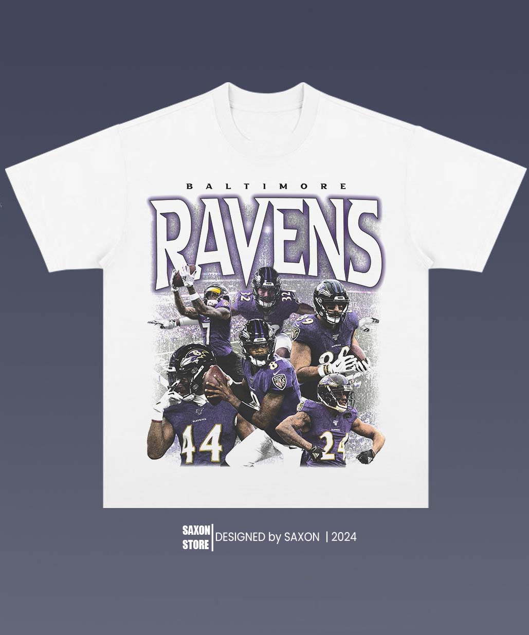 RAVENS 1.0 TEE - AMERICAN FOOTBALL GRAPHIC TEE