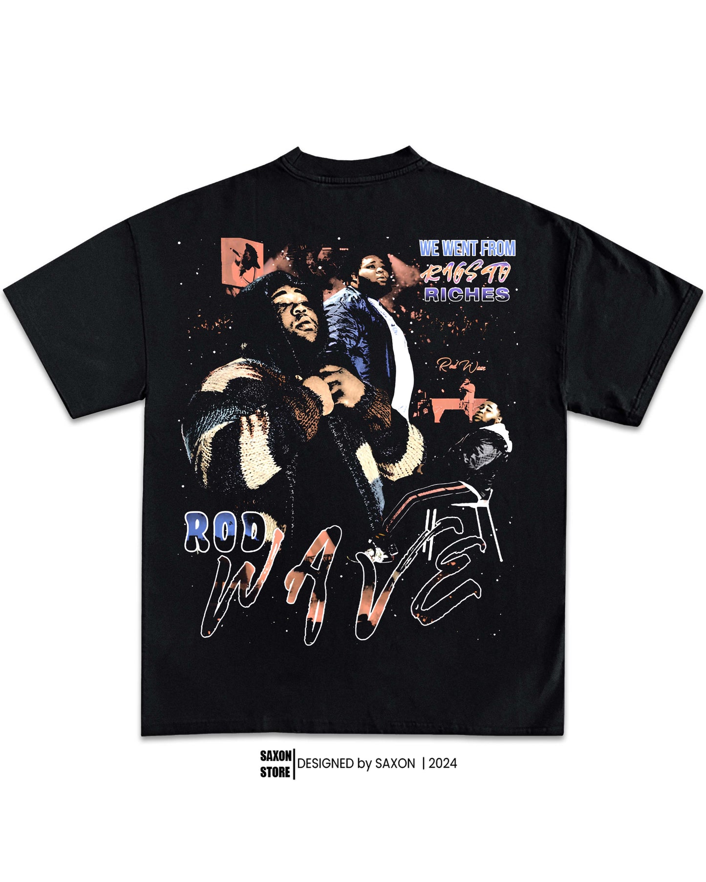 ROD WAVE 1.5 BIG FACE GRAPHIC TEE