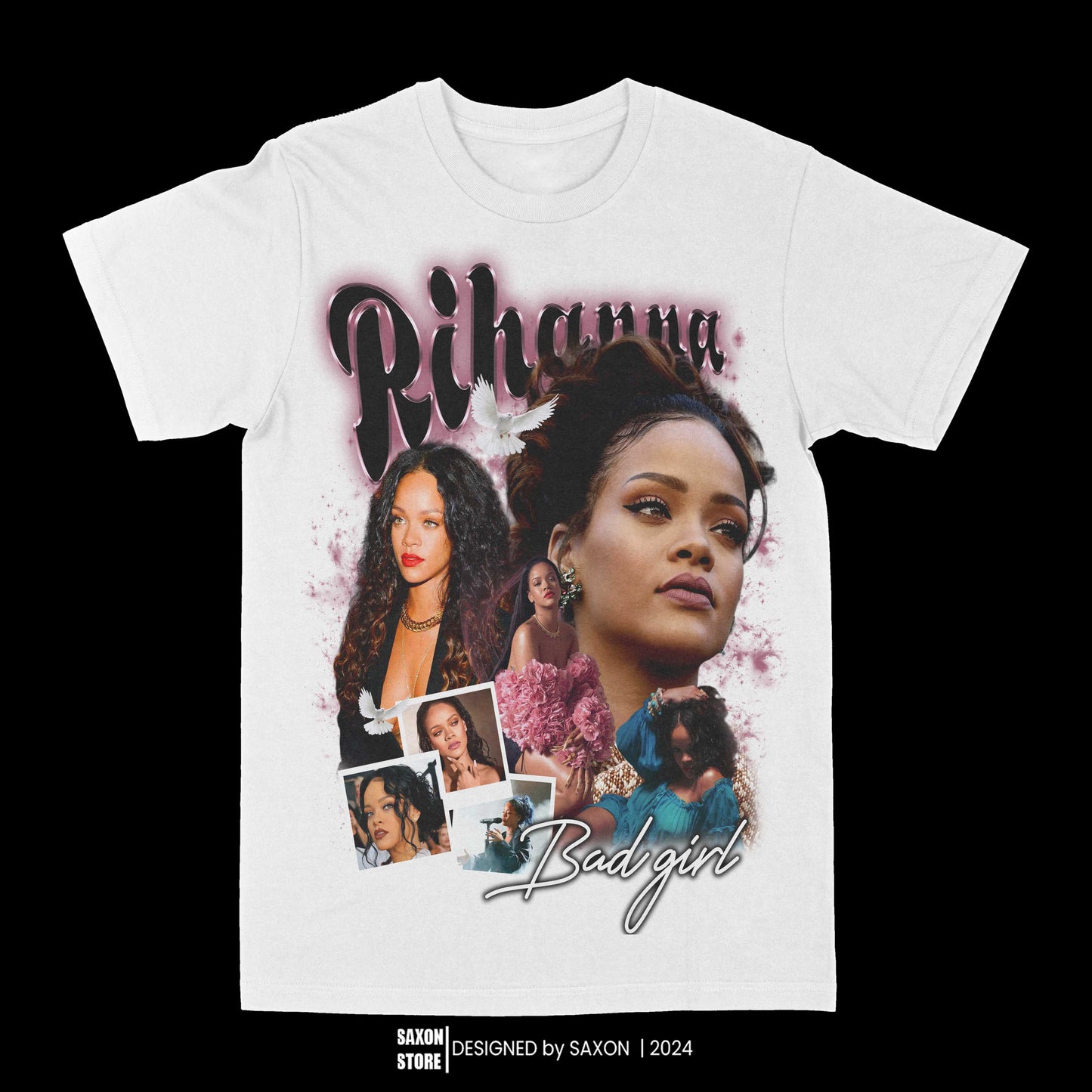 Rihanna "Badgirl" Graphic Tee
