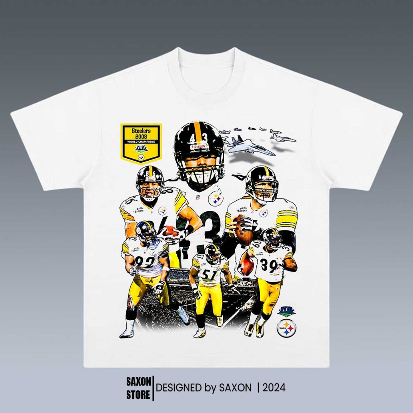 STEELERS GRAPHIC TEE