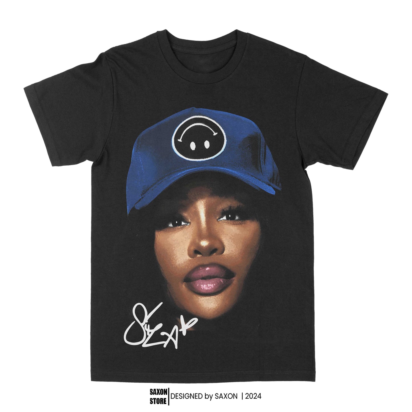 SZA Smiley "Big Face" Graphic Tee