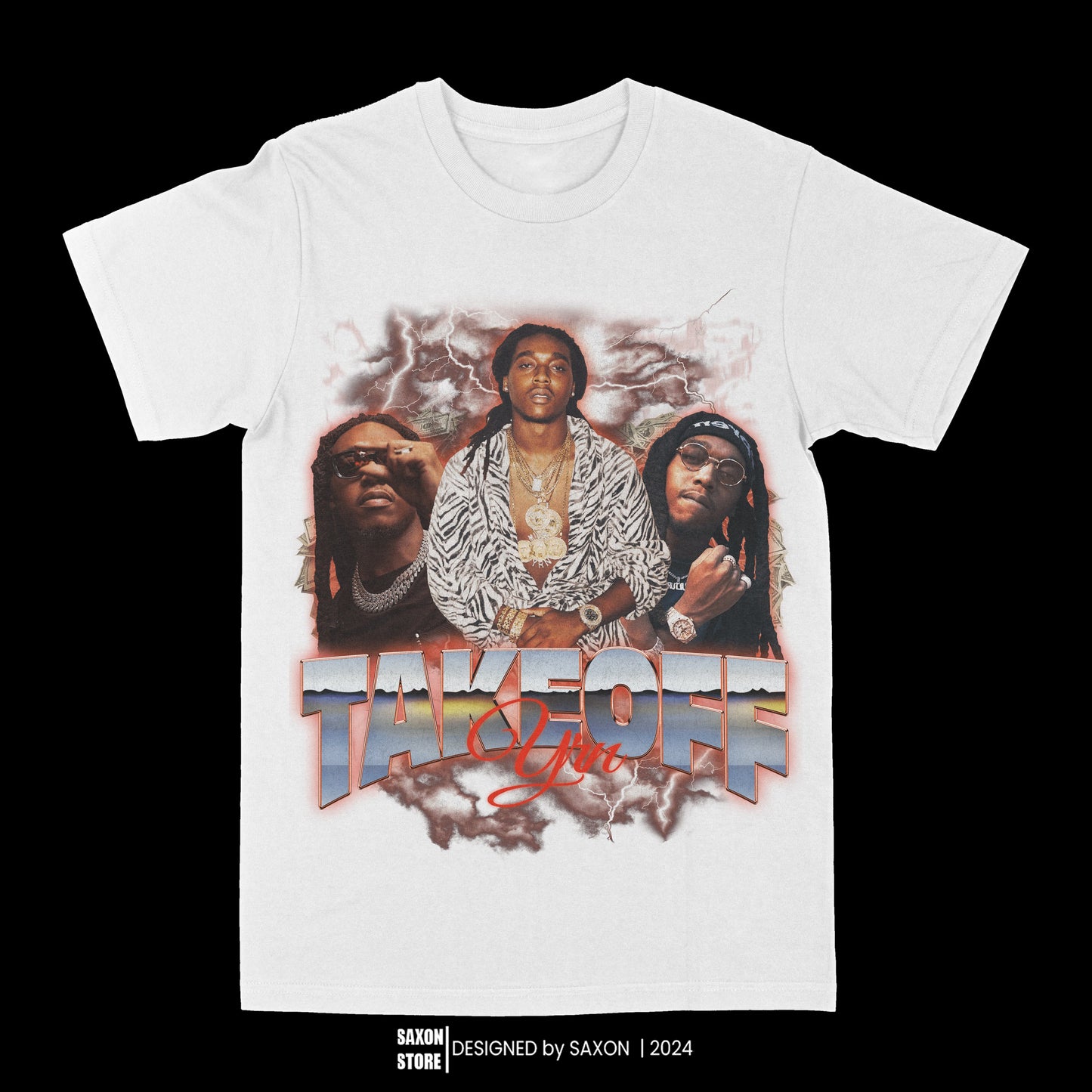 Take Off Lightning Graphic Tee