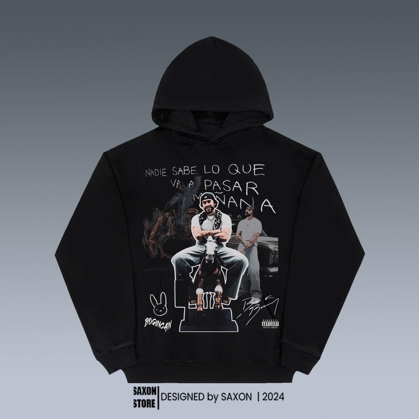VINTAGE HOODIES | BAD BUNNY V3