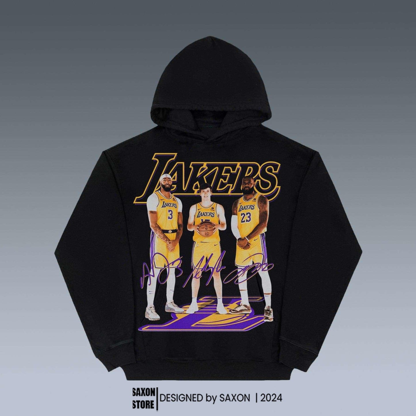 VINTAGE HOODIES | LAKERS- LEBRON JAMES