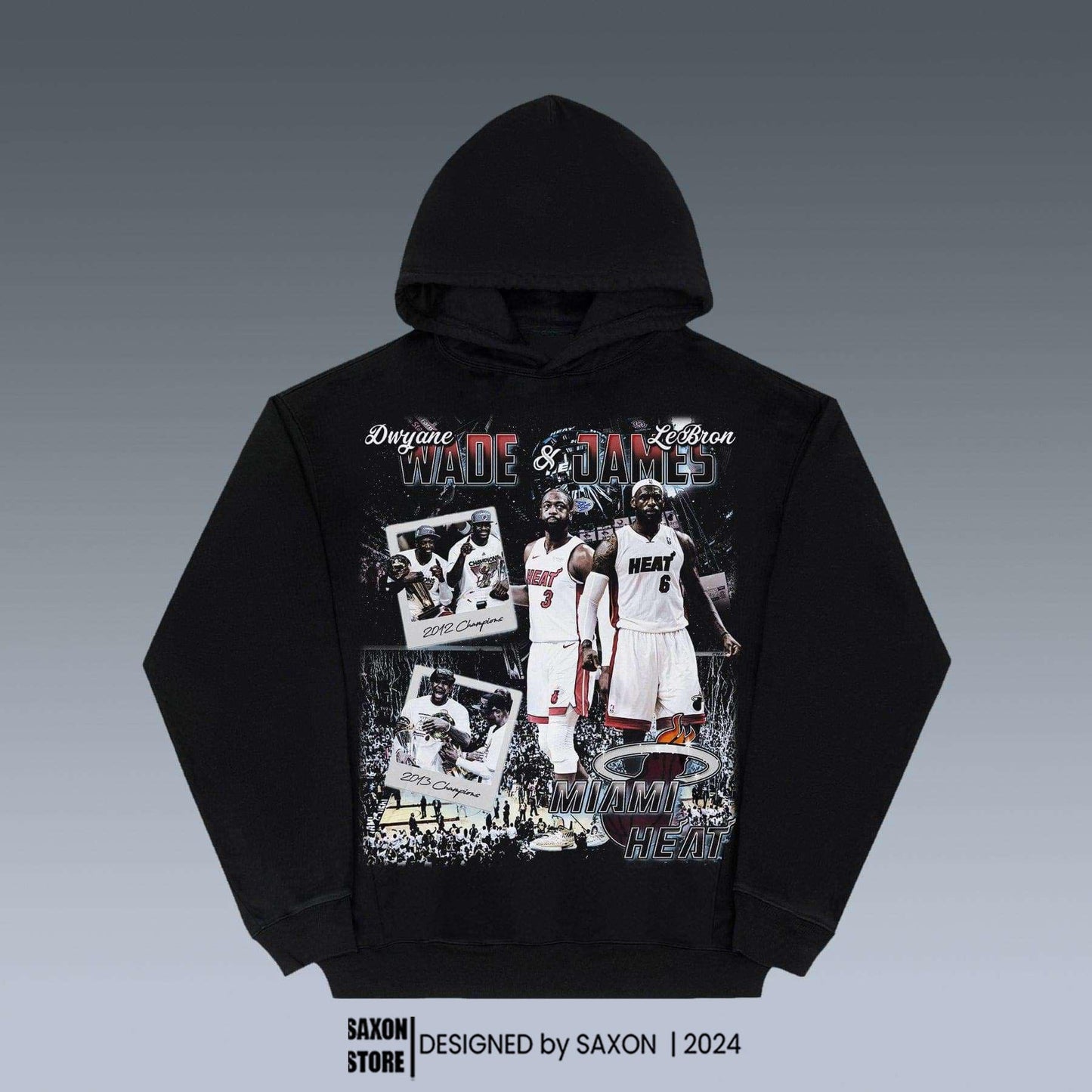 VINTAGE HOODIES | LEBRON JAMES & WADE
