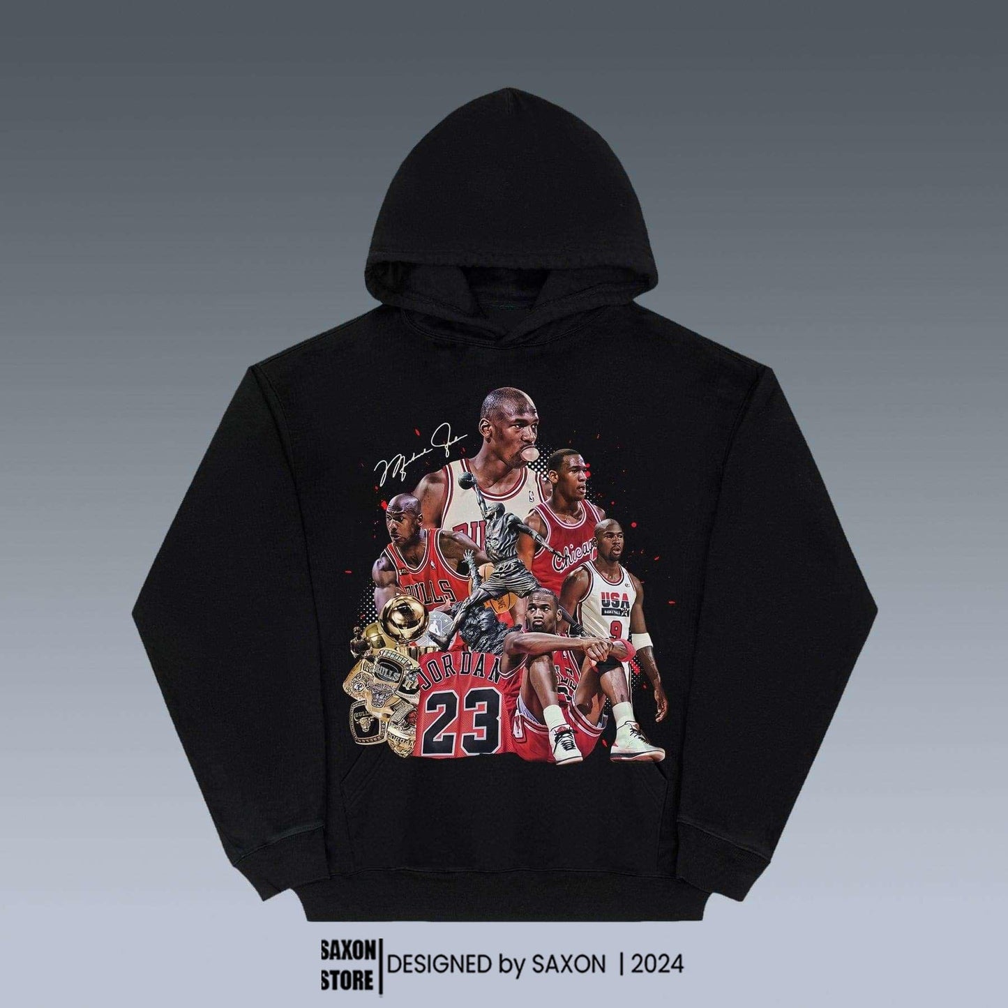 VINTAGE HOODIES | MICHAEL JORDAN V8