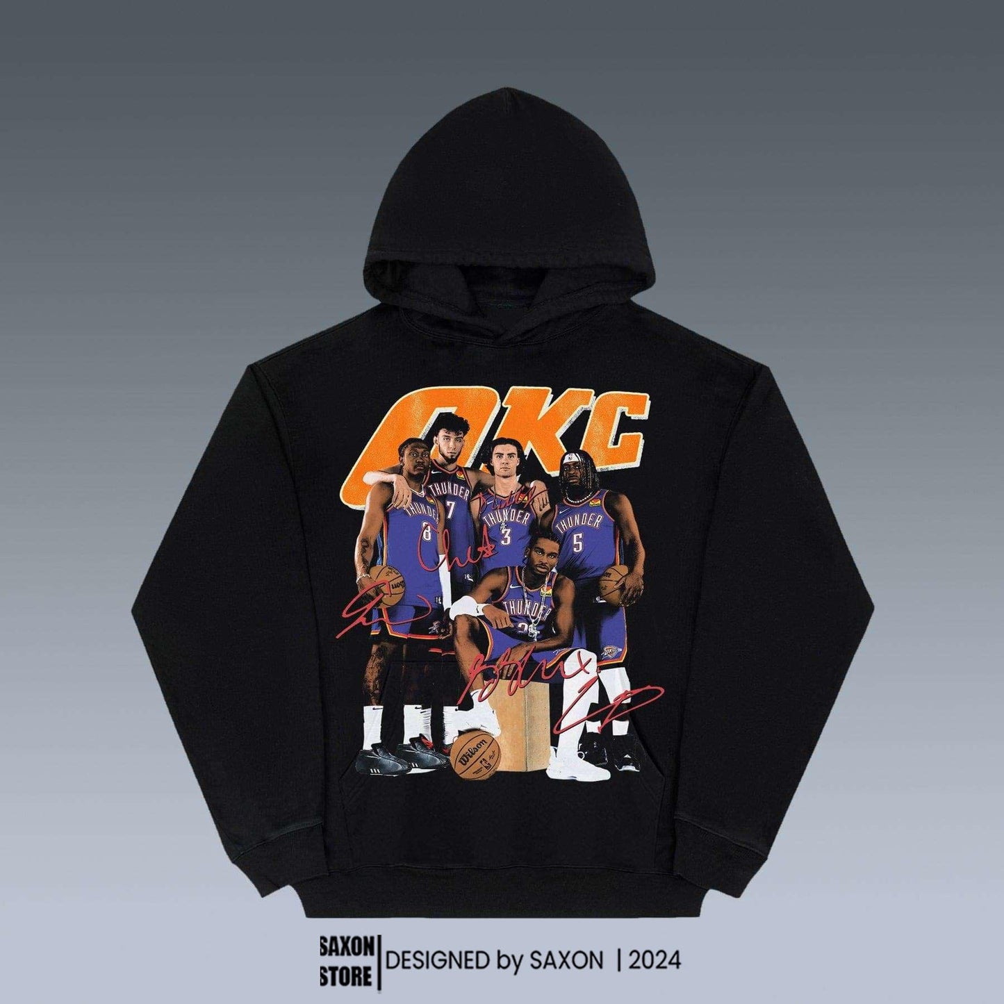 VINTAGE HOODIES | OKC THUNDER