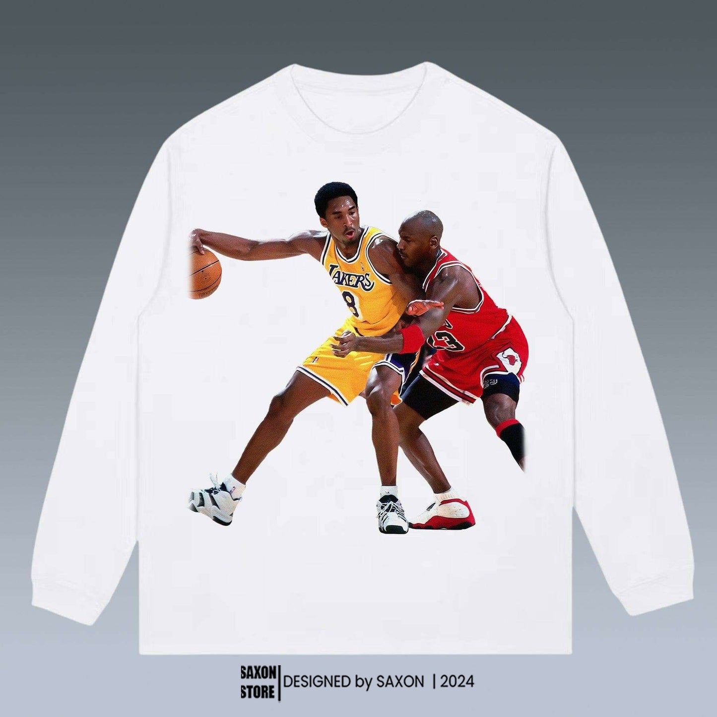 VINTAGE SWEATSHIRT | KOBE& MICHAEL JORDAN V2