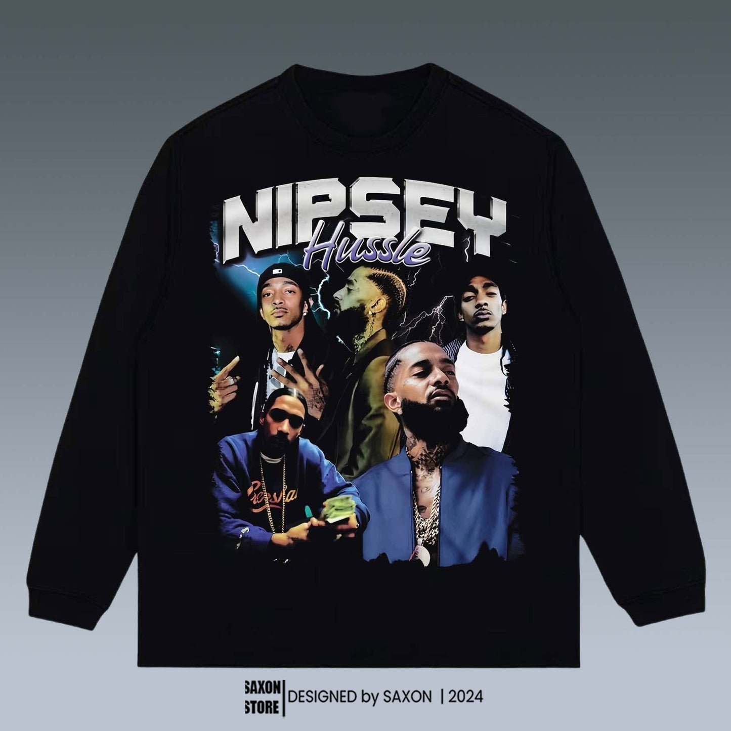 VINTAGE SWEATSHIRT | NIPSEY HUSSLE V1