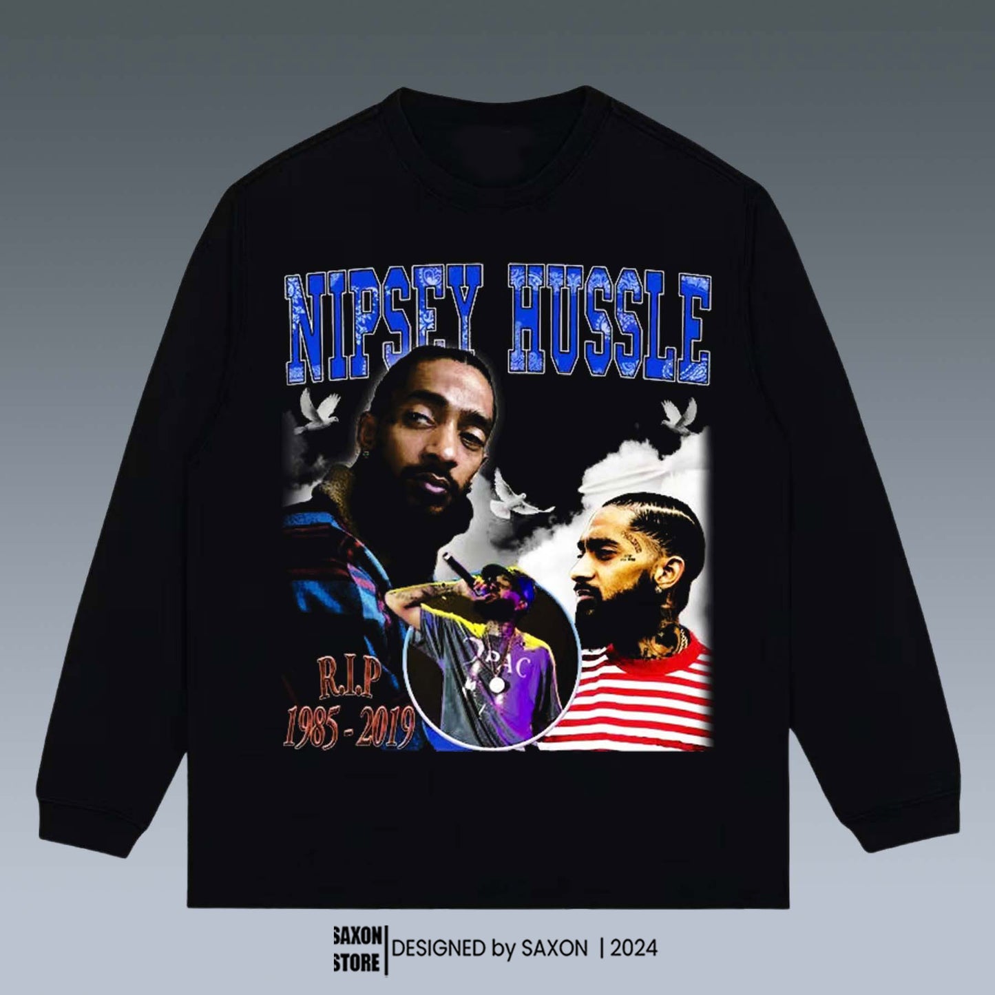 VINTAGE SWEATSHIRT | NIPSEY HUSSLE V2