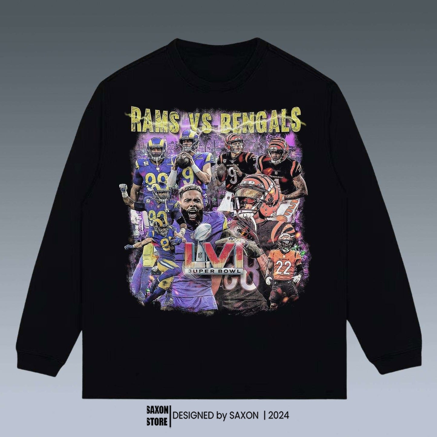 VINTAGE SWEATSHIRT | RAMS VS BENGALS