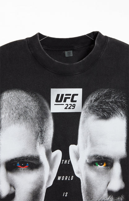 UFC Khabib VS McGregor Face-Off Oversized T-Shirt