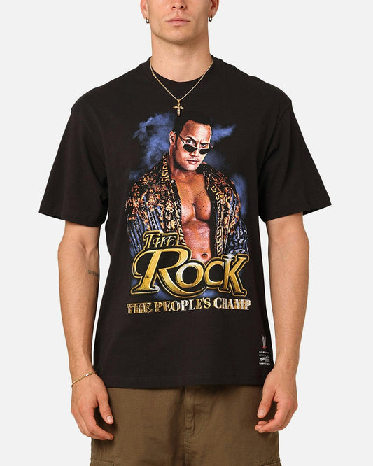 Mitchell & Ness X WWE Dwayne "The Rock" Johnson The People's Champ T-Shirt